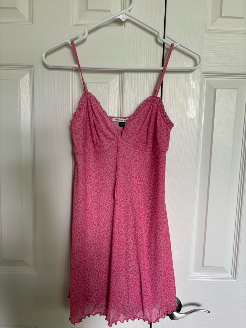 American Eagle Outfitters Pink Floral Cami Dress